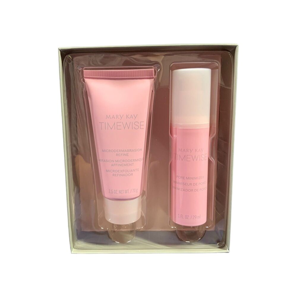 Mary Kay TimeWise Microdermabrasion Plus Set NIB Refine & Pore Minimizer